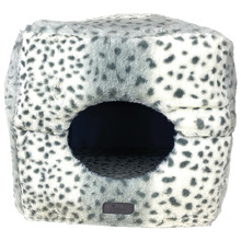 Snow Leopard Multi-Cube Cat Bed